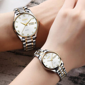 OLEVS Luxury Quartz Couple Watch | 5568