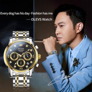 OLEVS Chronograph Fashion Watch for Men | 2889